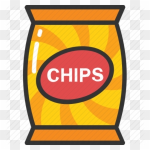 Snack Icon Vector Stock Image And Royalty-free Vector - Chips Icon ...
