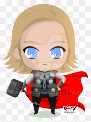 Chibi Thor Magnet - Thor Chibi - Free Transparent PNG Clipart Images ...