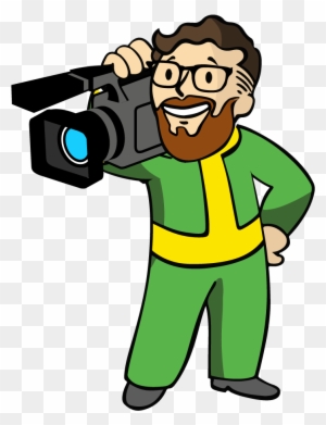 clipart cameraman kept