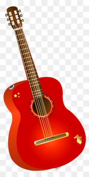 Clipart di chitarra rossaClipart di chitarra rossa  