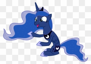 We Do Our Best To Bring You The Highest Quality Cliparts - My Little Pony Happy Luna