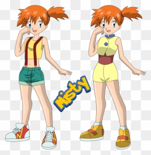 Misty Gym Leade - Misty Pokemon Gym Leader - Free Transparent PNG ...