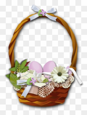 basket of flowers clip art