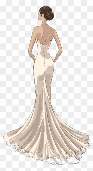 242 2426754 wedding dress drawing model wedding dress