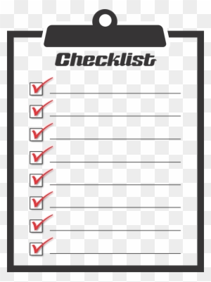 tooling buy off checklist clipart