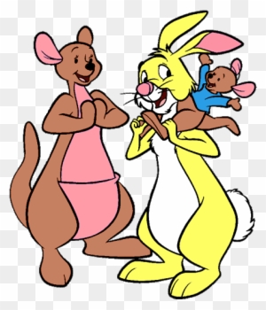 Rabbit Clipart Tigger - Winnie The Pooh Rabbit And Roo