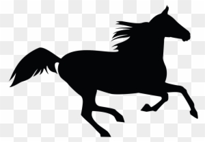 Running Horse Silhouette Clip Art, Transparent PNG Clipart Images Free ...