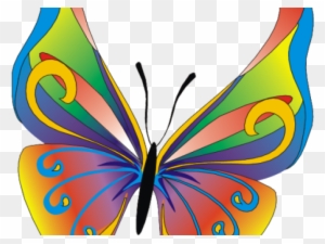 Butterfly - Dibujos De Mariposas A Color - Free Transparent PNG Clipart ...