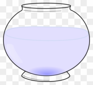 Cartoon Of A Large Fish In A Small Fish Bowl - Fish Tank Clipart - Free ...