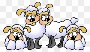 Herd Of Sheep Clipart Sheep Herd Clip Art - Logo Banner Ribbon Png ...