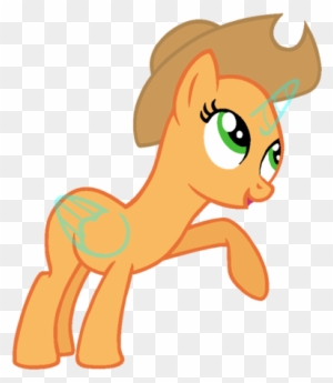 Pony Drew Eg Style With Inflated Applejack - Mlp Eg Base Applejack ...