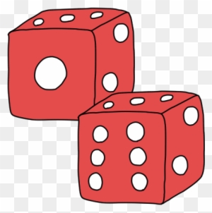 pink dice clipart 6