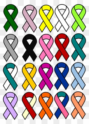 Cancer Ribbon Clip Art Transparent PNG Clipart Images Free Download ClipartMax