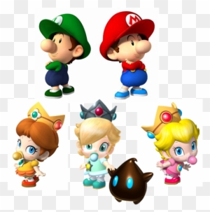 Baby Peach Is A Minor Character In The Mario Series Baby Mario Kart Characters Free Transparent Png Clipart Images Download