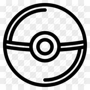 White Pokemon Ball Svg