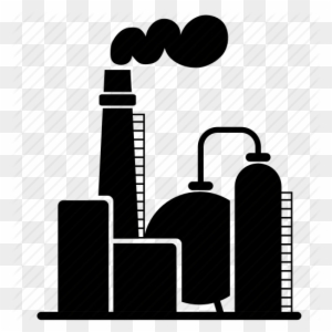 Factory Clipart Petroleum - Oil Refinery Icon Png - Free Transparent