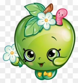 Disfraces Frutasdibujos Para Shopkins Apple Blossom Green Free Transparent Png Clipart Images Download