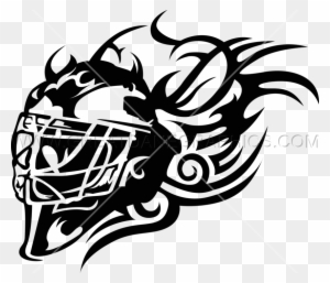 Painting Goalie Mask Drawing At Getdrawings Com Free - Goalie Mask Line Art