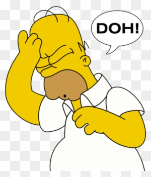 Thanks For The Catch - Homer Simpson Doh Sound - Free Transparent PNG ...