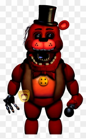 Red Bear By Toxiclord-yt - Fnaf World Shadow Freddy - Free Transparent ...