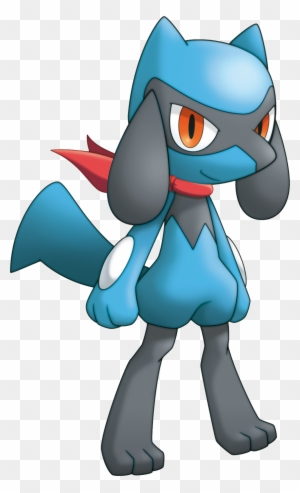 Library Lucario Transparent Shiny - Shiny Lucario Pokemon, HD Png Download  , Transparent Png Image - PNGitem