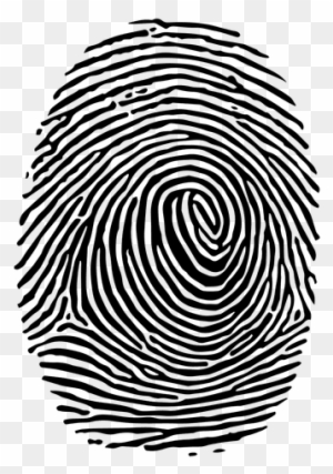 Detailed Lined Fingerprint - Fingerprint Free Vector - Free Transparent ...
