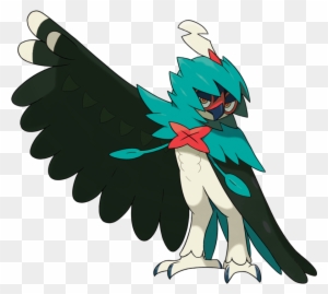 003 Shiny Decidueye By Llugarugan - Pokemon Sun And Moon Shiny Decidueye