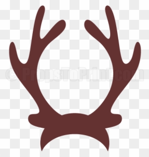 rudolph antlers template