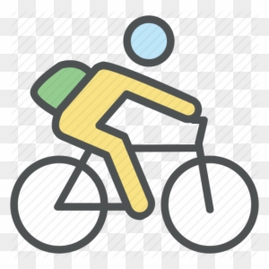 clipart of riding a bike