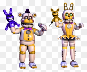 The Joy Of Creation Fan Made Ignited Spring Bonnie - Joy Of Creation  Animatronics - Free Transparent PNG Clipart Images Download