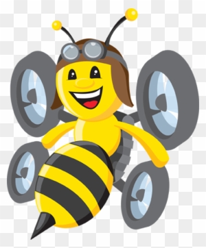 drone bee clipart vector