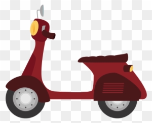 Scooter - Motorcycle - Free Transparent PNG Clipart Images Download