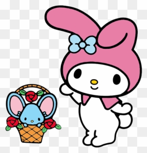 My Melody - Sticker - Free Transparent PNG Clipart Images Download
