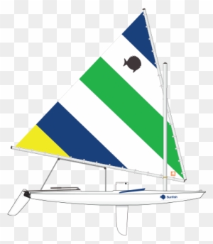 sunfish sailboat graphic