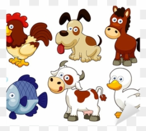 cartoon barn animals