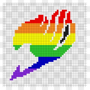 Logo Fairy Tail Pixel Art Images Gallery - Perler Beads Fairy Tail Logo