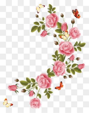 Flores - Side Flower Design Png - Free Transparent PNG Clipart Images ...