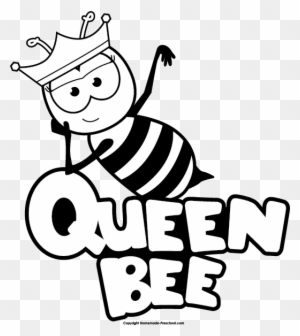 Transparent Vintage Bee Png - Cartoon Queen Bee , Free Transparent Clipart  - ClipartKey