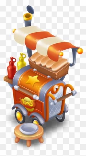 Grill And Serve Hot Dogs From This Van With A Rooftop Lego Friends Hot Dog Stand Free Transparent Png Clipart Images Download - hot dog stand roblox