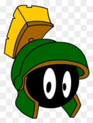 Darren Whorton - Marvin The Martian Head - Free Transparent PNG Clipart ...