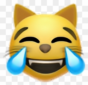 Emoji Cat Funny Happy Laugh Kjapa Riverdale Lol Swag - Laughing Crying ...