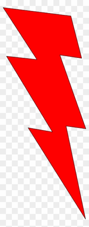 Red Lightning Bolt Clipart, Transparent PNG Clipart Images Free