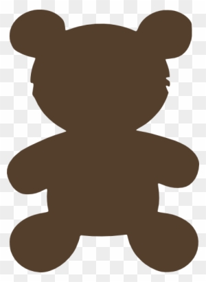 Download Bear Svg Clip Arts 432 X 592 Px Teddy Bear Silhouette Free Transparent Png Clipart Images Download