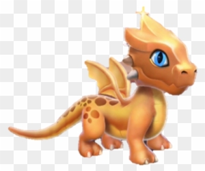 Baby Gold Dragon - Dragon Mania Legends - Free Transparent PNG Clipart ...