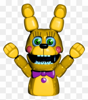 The Joy Of Creation Fan Made Ignited Spring Bonnie - Joy Of Creation  Animatronics - Free Transparent PNG Clipart Images Download