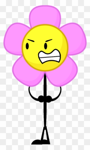 Flower Pose - Battle For Dream Island Flower - Free Transparent PNG ...