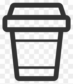 Open - Coffee Take Away Icon - Free Transparent Png Clipart Images Download