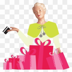 Large A Hero Mannequin With Presents - Clip Art