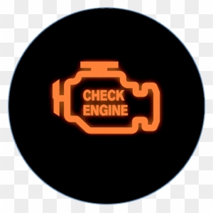 Engine Clipart Check Engine Light - Check Engine Light Stencil - Free ...