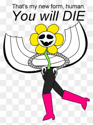 Flowey By Kotomory - Undertale Flowey Assustador - Free Transparent PNG  Clipart Images Download